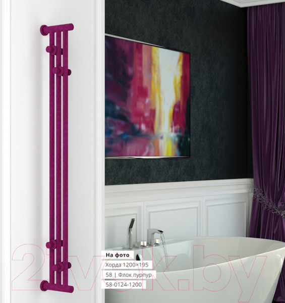 Изображение товара Полотенцесушитель водяной Сунержа Хорда 60x19.5 / 00-4124-0600