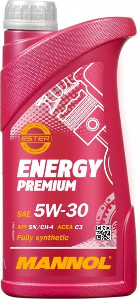 Изображение товара Моторное масло Mannol Energy Premium 5W30 / MN7908-1 (1л)