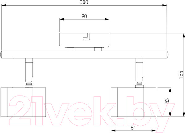 Изображение товара Спот Евросвет Prime 20058/2 (перламутровый сатин)