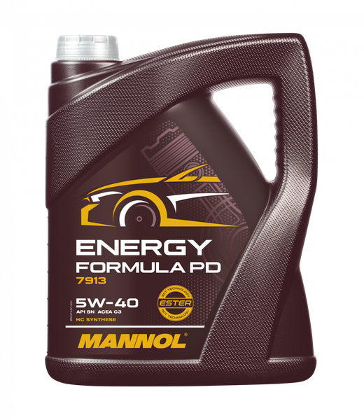 Изображение товара Моторное масло Mannol Energy Formula PD 5W40 SN/CH-4 Ester / MN7913-5 (5л)
