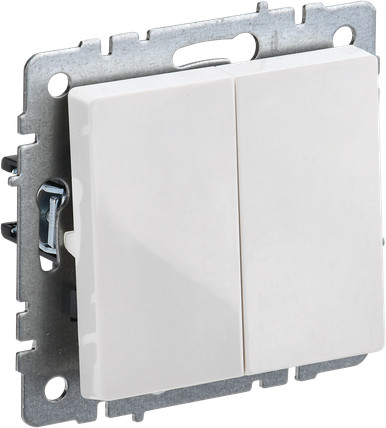 Изображение товара Выключатель IEK Brite BR-V22-0-10-K01-PRO (белый)