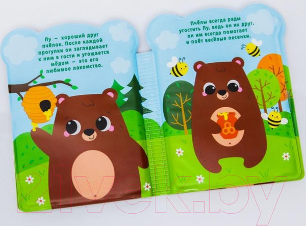Изображение товара Игрушка для ванной Крошка Я Книжка Приключения мишки Лу / 5084667