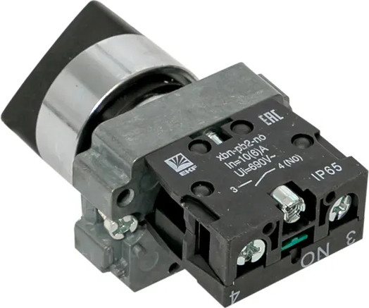 Изображение товара Переключатель EKF BD21 2P / xb2-bd21-65