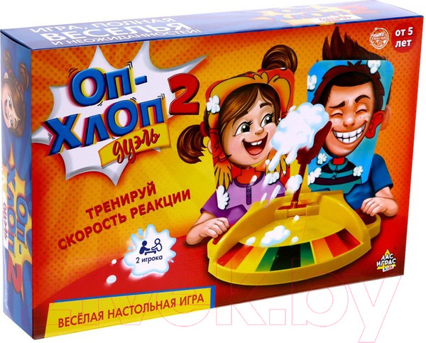 Изображение товара Настольная игра Лас Играс Оп-хлоп 2. Дуэль 2367111 / 1226