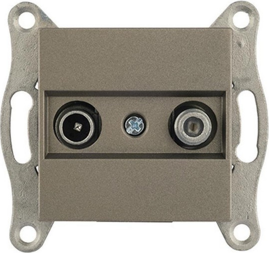 Изображение товара Розетка Mutlusan Rita TV-SAT 2200-157-0286 (антрацит)