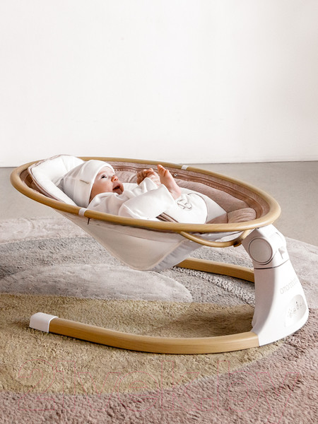 Изображение товара Детский шезлонг Amarobaby Ergo Swing / AB22-22ERGO/09 (черный)