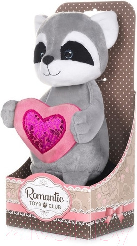 Изображение товара Мягкая игрушка Maxitoys Luxury Романтичный Енотик с сердечком / MT-GU042021-2-20