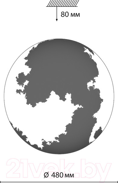 Изображение товара Потолочный светильник Sonex Pale 3084/EL