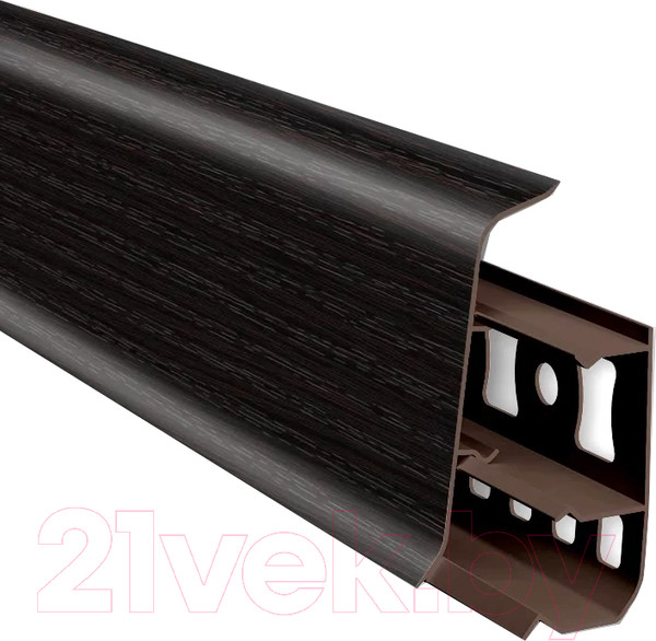 Изображение товара Плинтус Ideal Деконика 303 55мм (2.2м, венге темный)