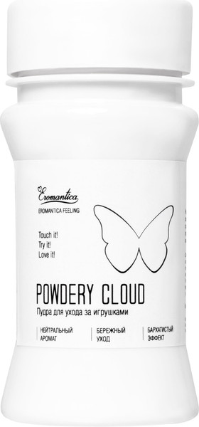 Изображение товара Пудра для интимных игрушек Eromantica Powdery Cloud без аромата 211611 (40г)