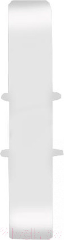 Изображение товара Соединитель для плинтуса Ideal Деконика 001 Белый (5.5см, 2шт, флоупак)