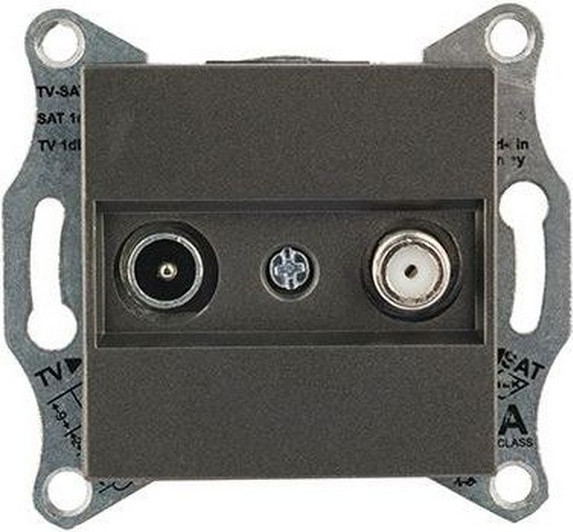 Изображение товара Розетка Mutlusan Rita TV-SAT 2200-157-0295 (дымчатый)
