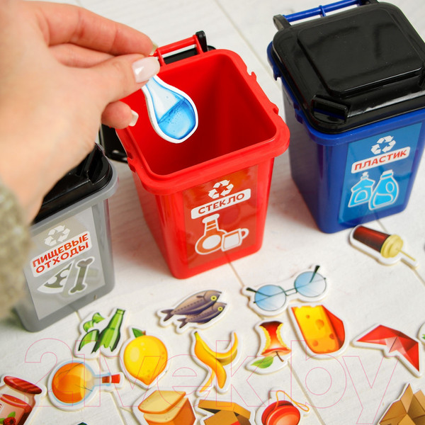 Изображение товара Сортер Лесная мастерская Раздельный сбор мусора / 4705612