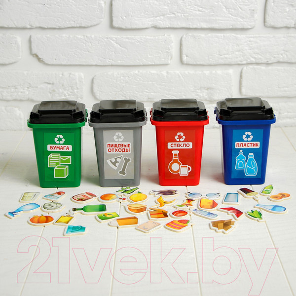 Изображение товара Сортер Лесная мастерская Раздельный сбор мусора / 4705612