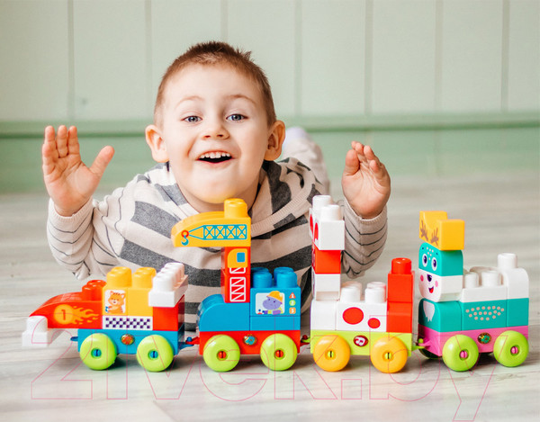 Изображение товара Игрушка-конструктор Азбукварик Talky Blocks. Олененок / 2821