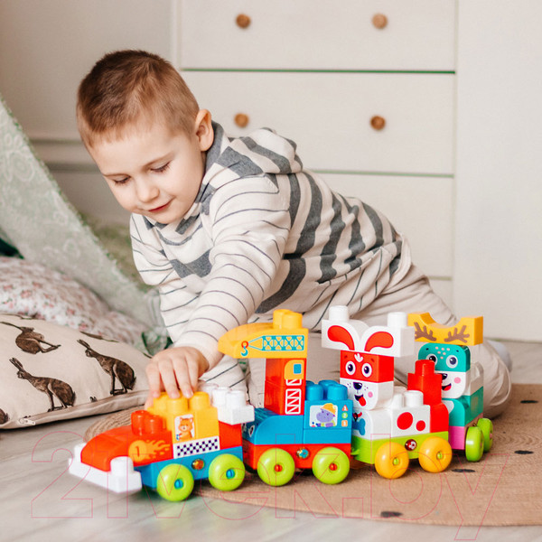 Изображение товара Игрушка-конструктор Азбукварик Talky Blocks. Олененок / 2821