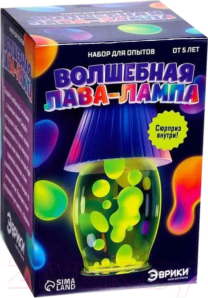 Изображение товара Набор для опытов Эврики Волшебная лава-лампа / 7768932