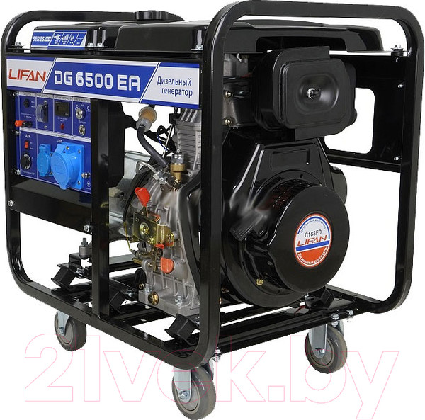 Изображение товара Дизельный генератор Lifan DG6500EA