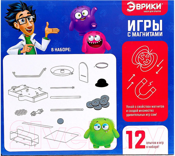 Изображение товара Научная игра Эврики Игры с магнитами / 6250080
