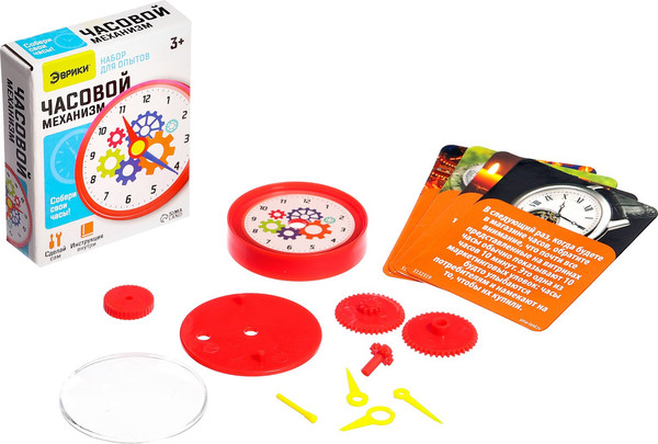 Изображение товара Набор для опытов Эврики Часовой механизм / 3132319