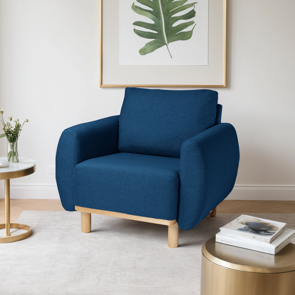 Изображение товара Кресло мягкое Mio Tesoro Тулисия (синий)