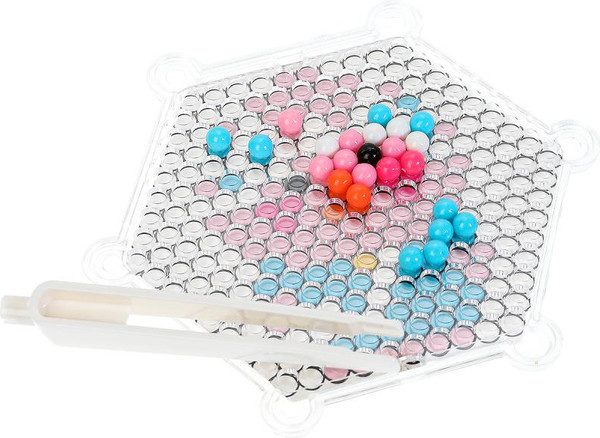 Изображение товара Развивающая игра MultiArt Аквамозаика 100 бусин / AB-100LALA 