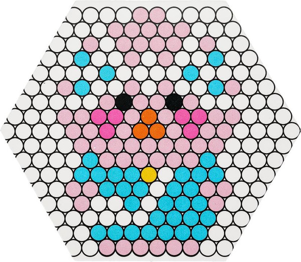 Изображение товара Развивающая игра MultiArt Аквамозаика 100 бусин / AB-100LALA 