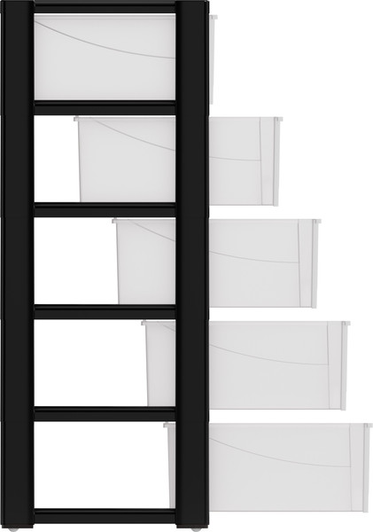 Изображение товара Комод пластиковый Альтернатива Колорит / М8764 (черный)