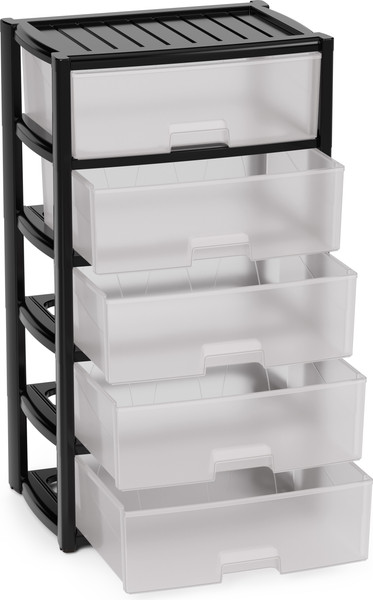 Изображение товара Комод пластиковый Альтернатива Колорит / М8764 (черный)