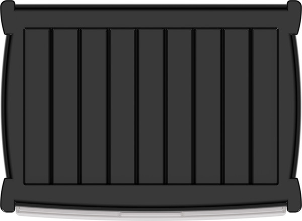 Изображение товара Комод пластиковый Альтернатива Колорит / М8764 (черный)