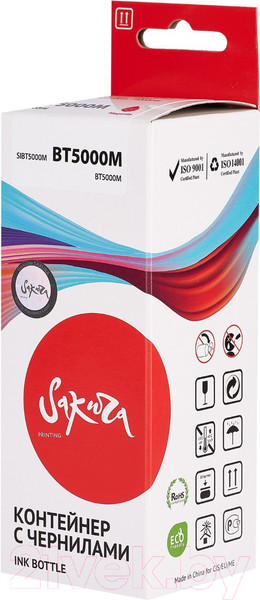 Изображение товара Контейнер с чернилами Sakura Printing SIBT5000M