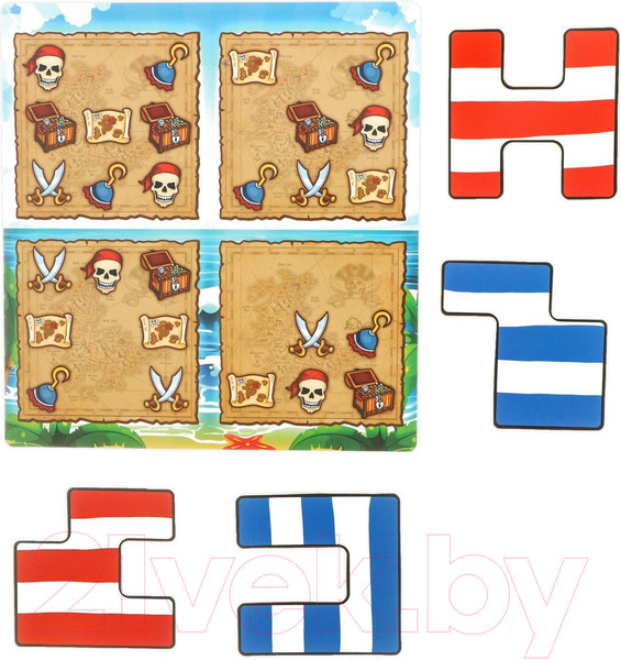 Изображение товара Развивающая игра Лас Играс Пиратский остров / 862347