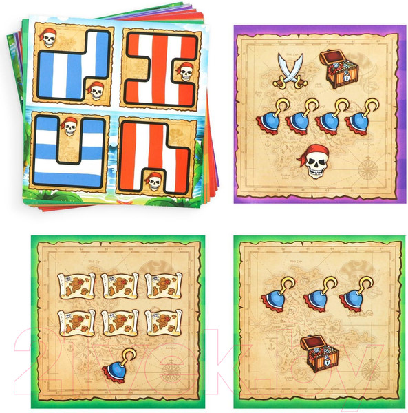 Изображение товара Развивающая игра Лас Играс Пиратский остров / 862347