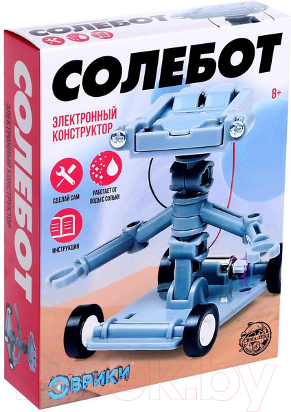 Изображение товара Конструктор электромеханический Эврики Солебот / 1466974