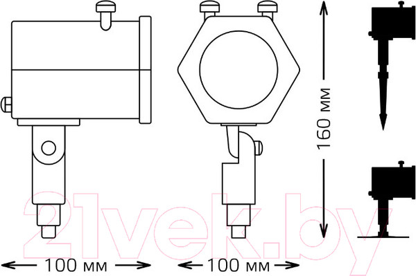 Изображение товара Прожектор сценический Gauss Holiday / HL090