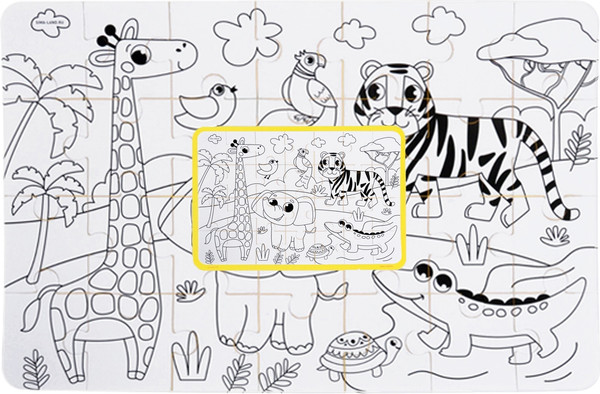 Изображение товара Коврик-пазл Крошка Я Африка / 5302626