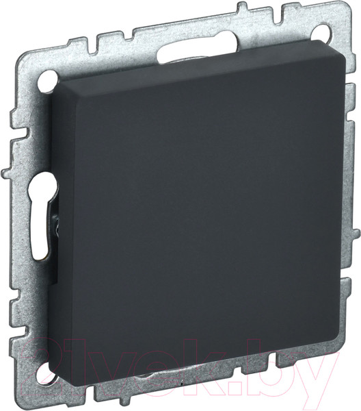 Изображение товара Декоративная заглушка для розетки IEK Brite BR-PL10-K53 (графит)