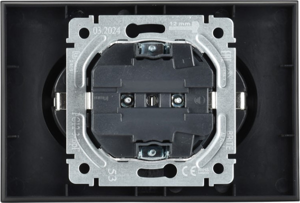 Изображение товара Розетка IEK Brite BR-R21-16-K53-F (графит)