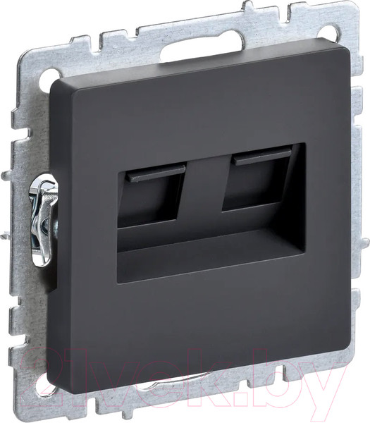 Изображение товара Розетка IEK Brite BR-KT20-O-1-K53 (графит)