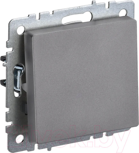 Изображение товара Выключатель IEK Brite BR-V12-0-10-K46 (сталь)