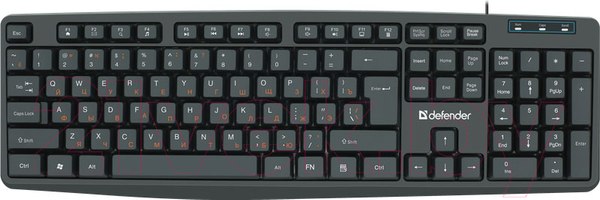 Изображение товара Клавиатура Defender Concept HB-164 / 45164 (черный)