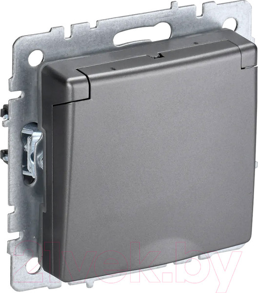 Изображение товара Розетка IEK Brite BR-R16-16-44-K46 (сталь)