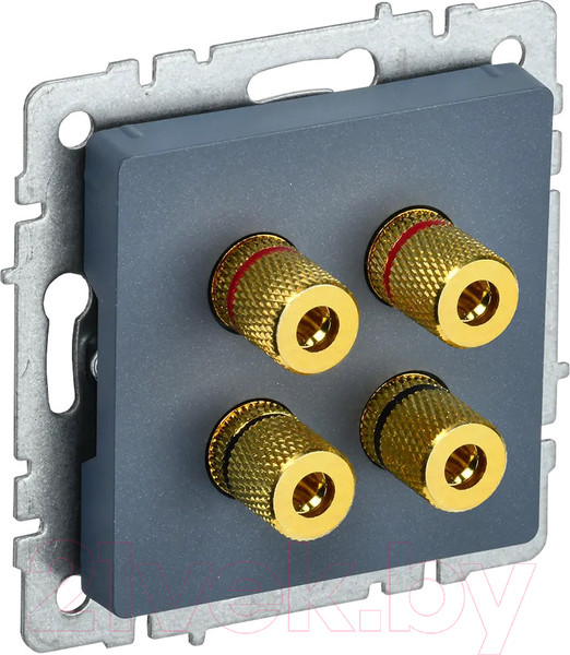 Изображение товара Розетка IEK Brite BR-S40-K35 (маренго)