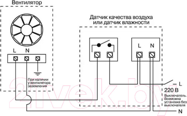 Изображение товара Датчик влажности для вентилятора Soler&Palau HIG-2 / 5401221600