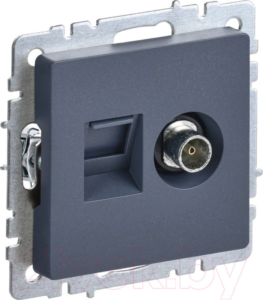 Изображение товара Розетка IEK Brite BR-AK20-1-K35 (маренго)