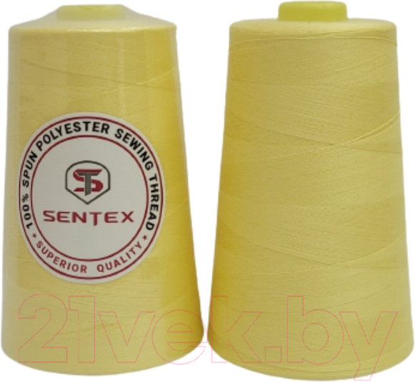 Изображение товара Набор швейных ниток Sentex 100% полиэстер 50/2 5000 ярдов 1013 (2шт)