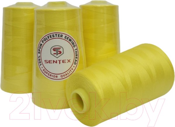 Изображение товара Набор швейных ниток Sentex 100% полиэстер 50/2 5000 ярдов 1016 (4шт)