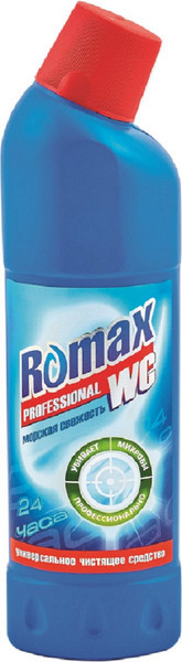 Изображение товара Универсальное чистящее средство Romax WC Морская свежесть (750мл)