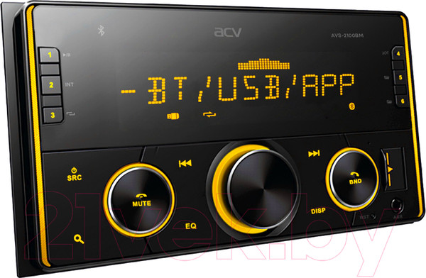 Изображение товара Бездисковая автомагнитола ACV AVS-2100BM
