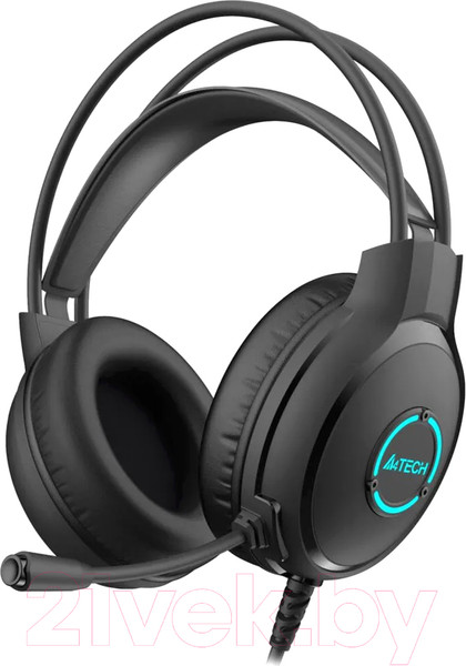 Изображение товара Наушники-гарнитура A4Tech Fstyler FH300U (черный)